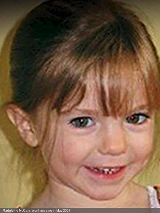 Madeleine McCann went missing in May 2007